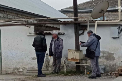 Xaçmazda mavi yanacaq borularına baxış keçirilir