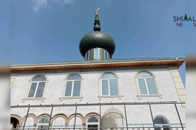 Quba: Qəçrəş kəndində məscid rekonstruksiya olunur