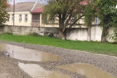Quba: mərkəzi xəstəxana yolunun təmirə ehtiyacı var