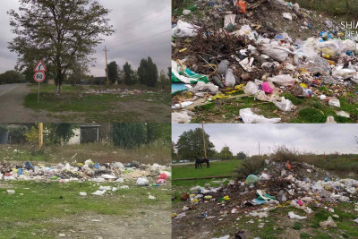 Qubanın "şərq qapısı" məişət tullantılari ilə doludur