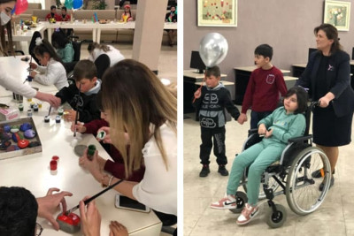 Qusarda şəhid övladları üçün tədbir keçirilib