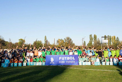 Qusar: "Futbol hər yerdə" layihəsi təşkil olunub