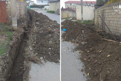 Xaçmazda elektrik təminatı üçün işlər aparılır