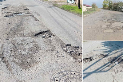 Xaçmazlı sürücülər: yol təmirdən öncəki hala qayıdıb