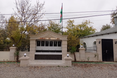 Yergüc kənd camaatı şəhid xatirəsinə bulaq inşa ediblər