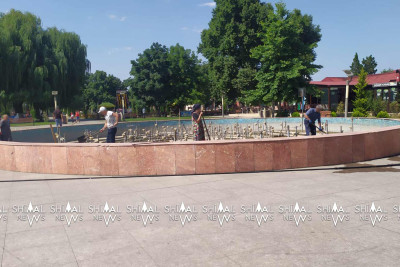 “Quba Meydanı”nda ərazi təmizlənir
