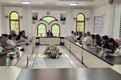 Xaçmaz Regional Mədəniyyət İdarəsi görüş keçirib