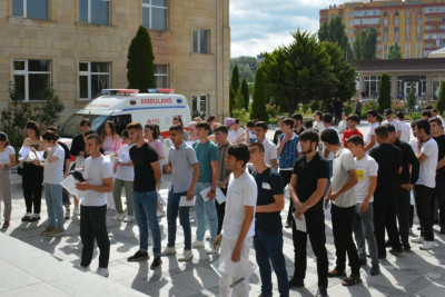 Xaçmaz: qəbul imtahanında 1047 nəfər biliklərini sınayıb