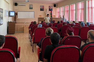 Xaçmazda Dövlət Yanğın Nəzarəti Xidməti tərəfindən maarifləndirmə tədbiri keçirilib
