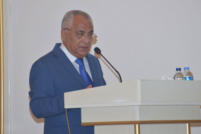 Quba: Ziyəddin Əliyev hesabat yığıncağı keçirib