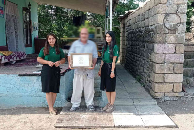Qusarda könüllülərin iştirakı ilə xeyriyyə aksiyası həyata keçirilib