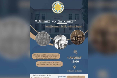 ADPU-nun Quba filialının müəllim və əməkdaşları yarışda iştirak edə bilərlər
