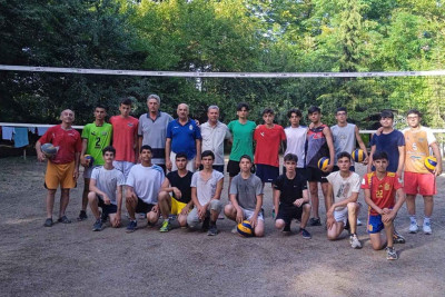 Xaçmazda voleybol üzrə təlimlər keçirilir