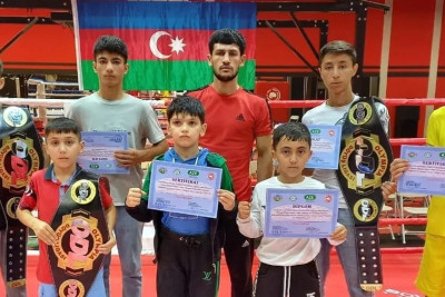 Kikboksçularımız Olimpiya döyüş liqasının kəmərinə sahib olublar