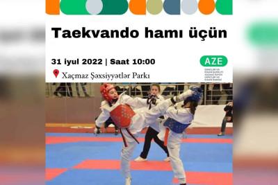 Xaçmaz: Şəxsiyyətlər parkında idman tədbiri keçiriləcək