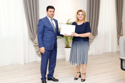 Xaçmaz: İƏD nümayəndəsi Fəxri fərmanla təltif edilib