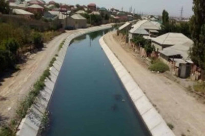 Qusarda bədbəxt hadisə: qız ərik yığarkən kanalda batıb