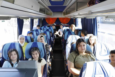 Qubaya müxtəlif bölgələrdən olan şəhid övladları istirahətə gələcək