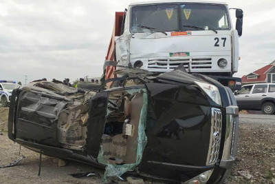 Xaçmazda ağır qəza baş verib: ölən və yaralanan var