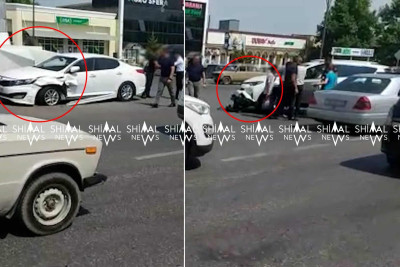 Xudat: M.F. Axundov küçəsində daha bir qəza