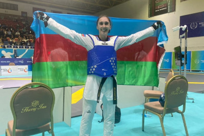 Qusarlı taekvondoçu Fəridə Əzizova: göz yaşlarımı saxlaya bilmədim