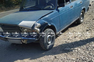 Quba-Xaçmaz yolu: “Mercedes” “VAZ”-la toqquşub