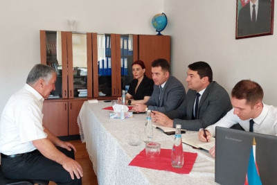 Qusar: Regional Təhsil İdarəsinin müdiri vətəndaşların qəbulunu keçirib
