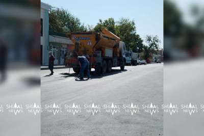 Xudatda “şişmiş” asfaltı yatırıblar