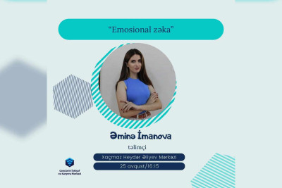 Xaçmazda emosional zəkadan istifadə təlimi baş tutacaq