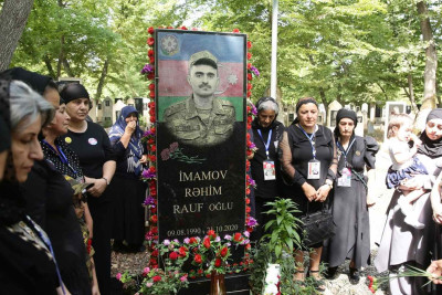 Xaçmazlı şəhid Rəhim İmamovun anım mərasimi keçirilib