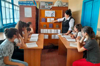 Xaçmazda Əhməd Cavadın yubileyi ilə əlaqədar tədbirlər davam edir