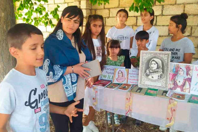 Xaçmazda Xurşidbanu Natəvanın 190 illik yubileyi ilə əlaqədar məlumat saatı təşkil edilib