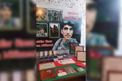 Xaçmazlı şəhid Günəş Qocayevin ailəsi ziyarət olunub
