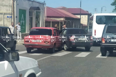 Quba: rus məktəbinin yanında qəza baş verib