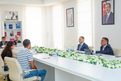 Quba: nazir Rəşad Nəbiyev vətəndaşlarla görüşüb