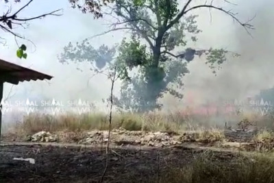 Qusar: Asəf Mehman küçəsində yanğın olub