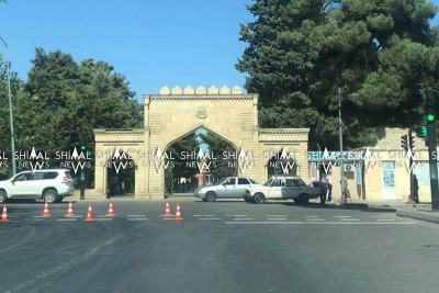 Xudat: mərkəzi küçədə nəqliyyatın hərəkəti məhdudlaşdırılıb
