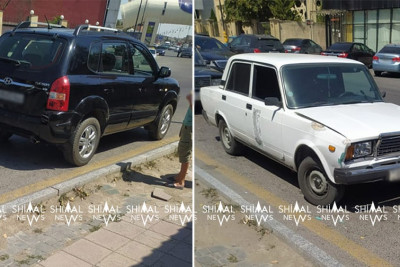 Quba: Heydər Əliyev prospektində qəza baş verib