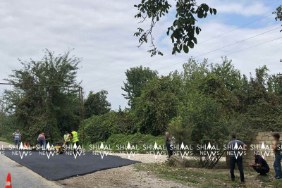 Xaçmaz-Xudat yolu: asfalt örtüyü təmir olunur