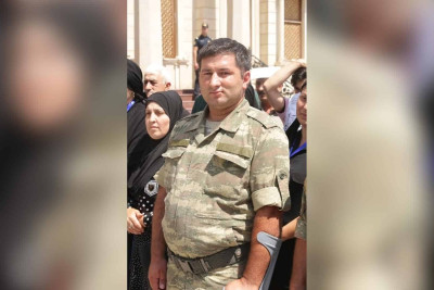 Xaçmaz: vəfat edən qazinin ailəsi ziyarət olunub