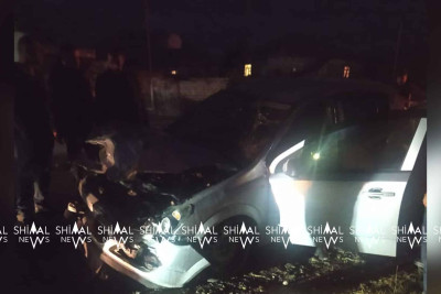Quba-Xaçmaz yolunda xəsarətlə nəticələnən qəza baş verib