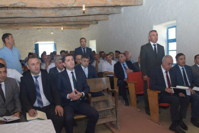 Qubanın icra başçısı Buduq kəndində görüş keçirib