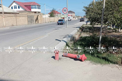 Xaçmazda yanğınsöndürmə hidrantları təmir edilmir