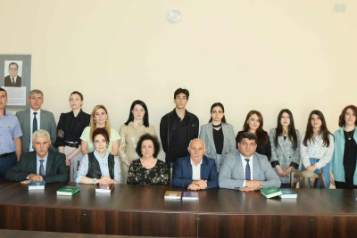 Quba: akademik Azad Nəbiyevin ailəsi “Bilgə ocağı”na təşrif buyurub