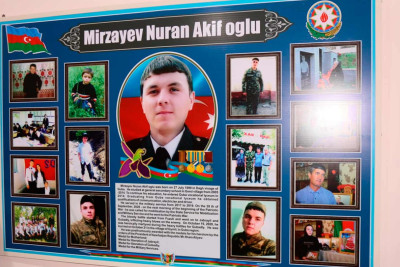 Quba: ADPU-nun auditoriyasına şəhidin adı verilib