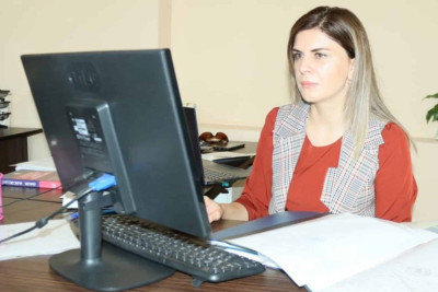 Şəhid Aqil Məlikovun həyat yoldaşı işlə təmin edilib