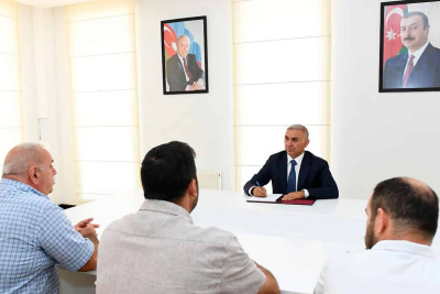 "Azərişıq"-ın sədri Quba və Qusar sakinlərini qəbul edib