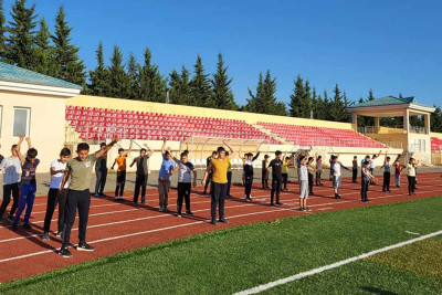 İsmayıllı: “Sağlam Həyat” devizi altında idman tədbiri keçirilib