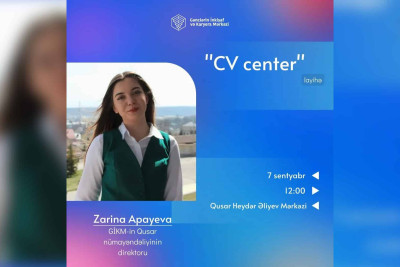 Qusar: gənclər "CV center"-dən faydalana bilərlər