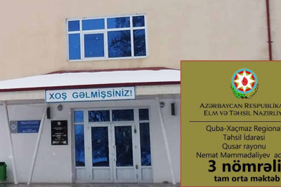 Qusar: 3 nömrəli tam orta məktəbin müəllimləri imtahanı uğurla başa vurublar